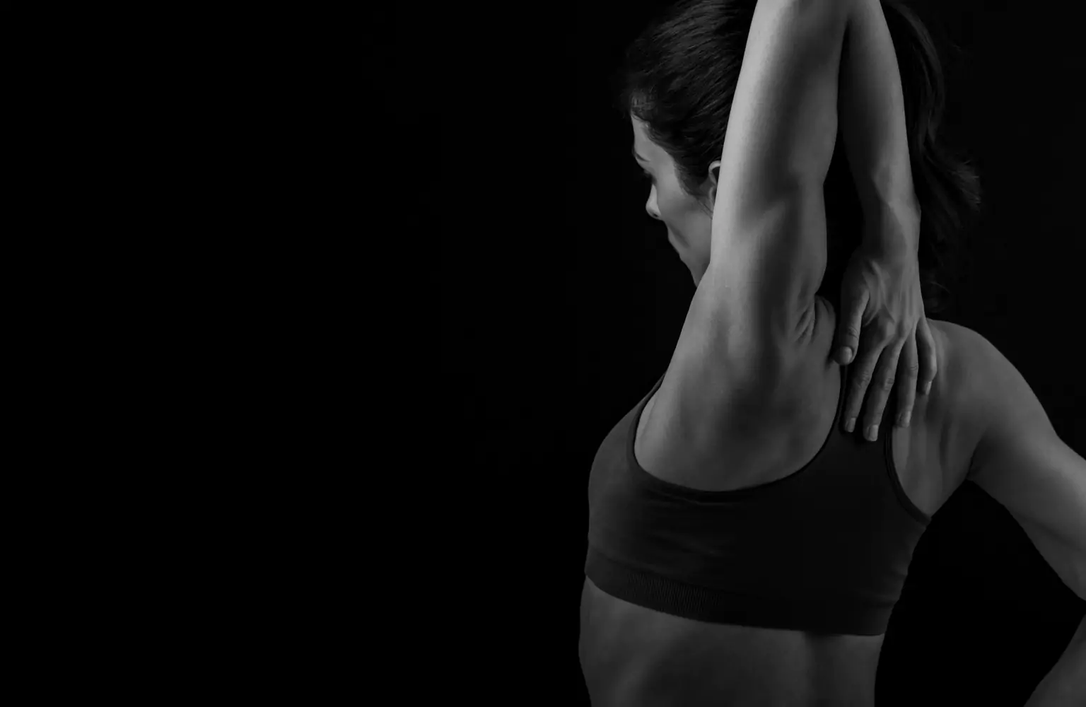 Woman working out